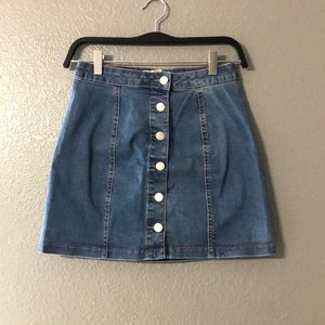 Denim skirt